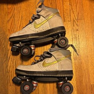 Custom Nike Dunk 6.0 rollers skates size 9 women’s